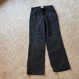 SO Women's Straight Leg Black Jeans